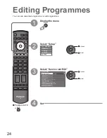 Preview for 24 page of Panasonic Viera TH-42PY80EY Operating Instructions Manual