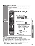 Preview for 39 page of Panasonic Viera TH-42PY80EY Operating Instructions Manual