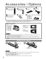 Preview for 4 page of Panasonic Viera TH-42PY80P Operating Instructions Manual