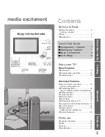 Preview for 3 page of Panasonic Viera TH-42PZ700E Operating Instructions Manual