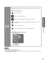 Preview for 11 page of Panasonic Viera TH-42PZ700E Operating Instructions Manual