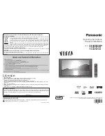 Panasonic Viera TH-42PZ70B Operating Instructions Manual preview