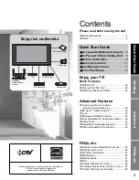 Предварительный просмотр 3 страницы Panasonic Viera TH-42PZ77 Operating Instructions Manual