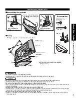 Предварительный просмотр 7 страницы Panasonic Viera TH-42PZ77 Operating Instructions Manual