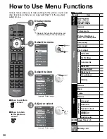 Предварительный просмотр 26 страницы Panasonic Viera TH-42PZ77 Operating Instructions Manual