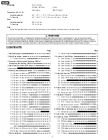 Preview for 2 page of Panasonic Viera TH-42PZ77U Service Manual