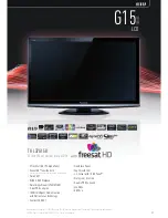 Предварительный просмотр 33 страницы Panasonic VIERA TH-42PZ80 Brochure & Specs