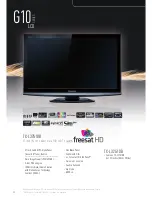 Предварительный просмотр 34 страницы Panasonic VIERA TH-42PZ80 Brochure & Specs