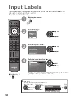 Предварительный просмотр 38 страницы Panasonic Viera TH-42PZ800B Operating Instructions Manual