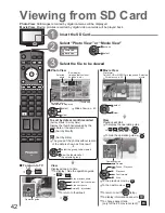 Предварительный просмотр 42 страницы Panasonic Viera TH-42PZ800B Operating Instructions Manual