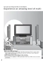 Preview for 2 page of Panasonic Viera TH-42PZ800E Operating Instructions Manual