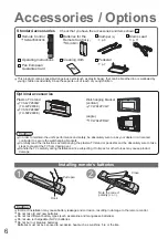 Preview for 6 page of Panasonic Viera TH-42PZ800E Operating Instructions Manual