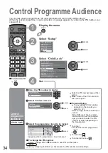 Preview for 34 page of Panasonic Viera TH-42PZ800E Operating Instructions Manual