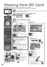 Preview for 38 page of Panasonic Viera TH-42PZ800E Operating Instructions Manual