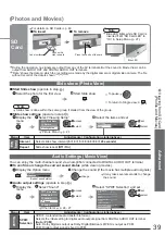 Preview for 39 page of Panasonic Viera TH-42PZ800E Operating Instructions Manual