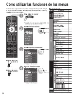 Preview for 24 page of Panasonic VIERA TH-42PZ800U Manual De Instrucciones