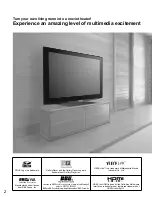 Preview for 2 page of Panasonic VIERA TH-42PZ800U Operating Instructions Manual