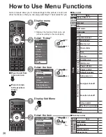 Предварительный просмотр 26 страницы Panasonic VIERA TH-42PZ800U Quick Start Manual