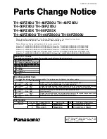 Предварительный просмотр 130 страницы Panasonic VIERA TH-42PZ800U Service Manual