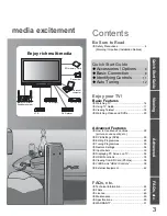 Preview for 3 page of Panasonic Viera TH-42PZ80A Operating Instructions Manual