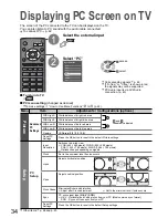 Preview for 34 page of Panasonic Viera TH-42PZ80A Operating Instructions Manual