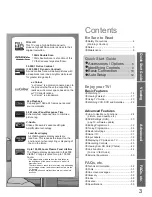 Preview for 3 page of Panasonic Viera TH-42PZ80B Operating Instructions Manual