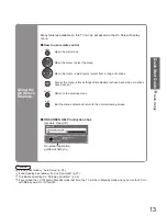 Preview for 13 page of Panasonic Viera TH-42PZ80B Operating Instructions Manual