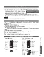 Preview for 53 page of Panasonic Viera TH-42PZ80B Operating Instructions Manual