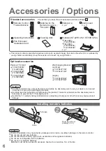 Предварительный просмотр 6 страницы Panasonic Viera TH-42PZ80E Operating Instructions Manual