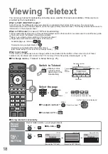 Предварительный просмотр 18 страницы Panasonic Viera TH-42PZ80E Operating Instructions Manual