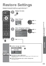 Предварительный просмотр 33 страницы Panasonic Viera TH-42PZ80E Operating Instructions Manual