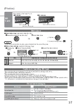 Предварительный просмотр 37 страницы Panasonic Viera TH-42PZ80E Operating Instructions Manual