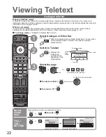 Preview for 22 page of Panasonic Viera TH-42PZ81B Operating Instructions Manual