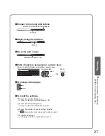 Preview for 27 page of Panasonic Viera TH-42PZ81B Operating Instructions Manual