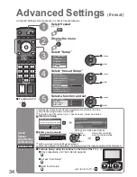 Preview for 34 page of Panasonic Viera TH-42PZ81B Operating Instructions Manual