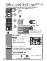 Preview for 36 page of Panasonic Viera TH-42PZ81B Operating Instructions Manual