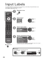 Preview for 44 page of Panasonic Viera TH-42PZ81B Operating Instructions Manual