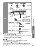 Preview for 47 page of Panasonic Viera TH-42PZ81B Operating Instructions Manual