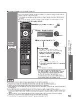 Preview for 55 page of Panasonic Viera TH-42PZ81B Operating Instructions Manual