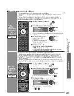 Предварительный просмотр 43 страницы Panasonic Viera TH-42PZ81E Operating Instructions Manual