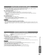 Предварительный просмотр 49 страницы Panasonic Viera TH-42PZ81E Operating Instructions Manual