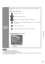 Preview for 11 page of Panasonic VIERA TH-42PZ82EA Operating Instructions Manual