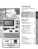 Preview for 3 page of Panasonic Viera TH-42PZ85 Quick Start Manual