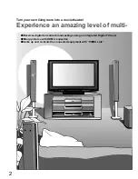 Preview for 2 page of Panasonic Viera TH-42PZ850AZ Operating Instructions Manual