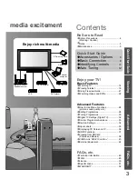 Preview for 3 page of Panasonic Viera TH-42PZ850AZ Operating Instructions Manual