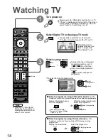 Preview for 14 page of Panasonic Viera TH-42PZ850AZ Operating Instructions Manual