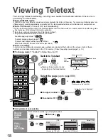 Предварительный просмотр 18 страницы Panasonic Viera TH-42PZ850AZ Operating Instructions Manual