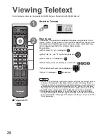 Предварительный просмотр 20 страницы Panasonic Viera TH-42PZ850AZ Operating Instructions Manual