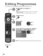 Предварительный просмотр 28 страницы Panasonic Viera TH-42PZ850AZ Operating Instructions Manual