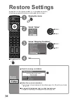 Предварительный просмотр 34 страницы Panasonic Viera TH-42PZ850AZ Operating Instructions Manual